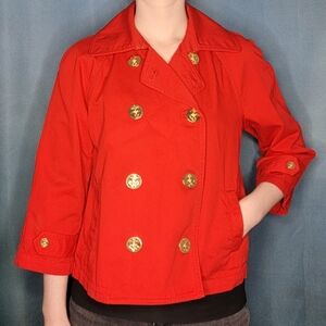 Vintage Ralph Lauren Red Double-Breasted Jacket